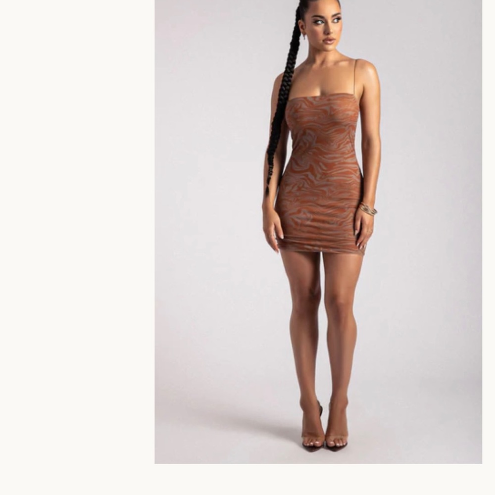 Brown Meshki dress